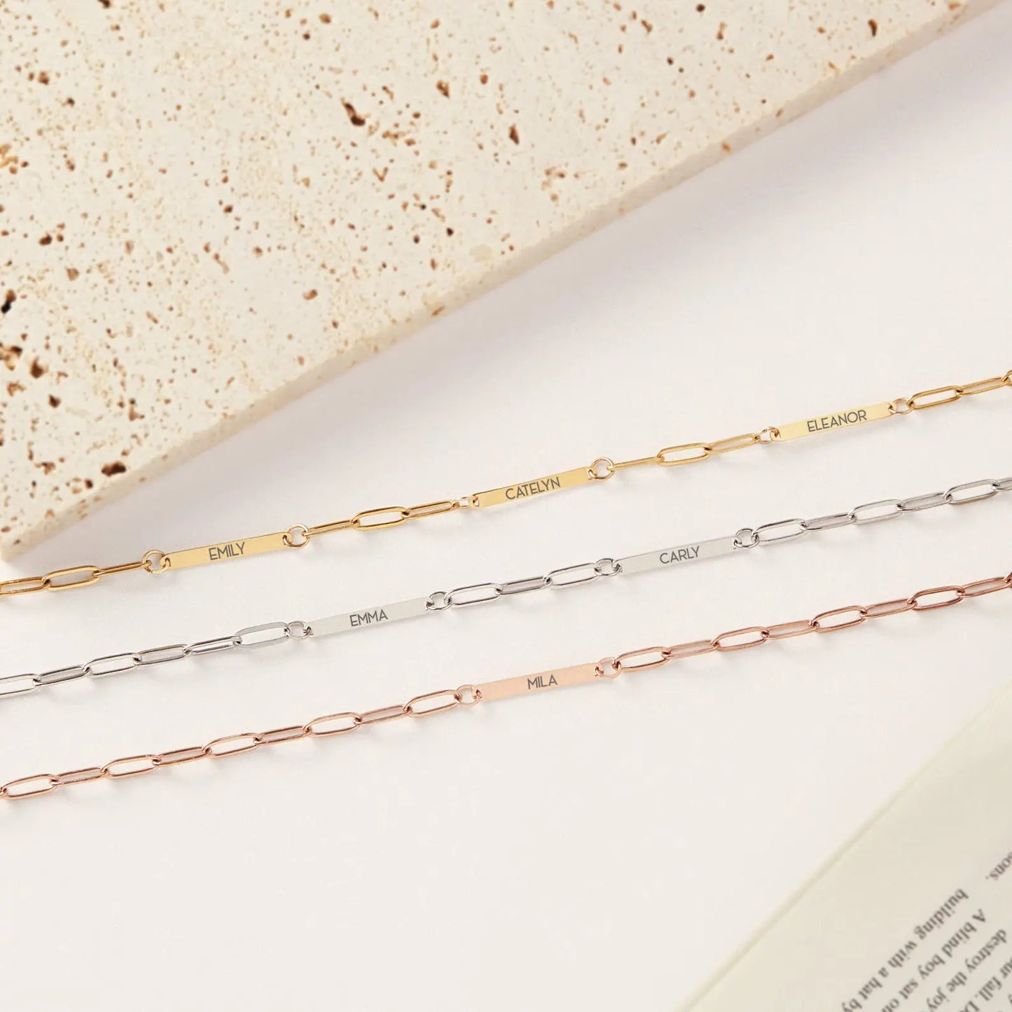 Collana Piastrina Personalizzata con Nomi