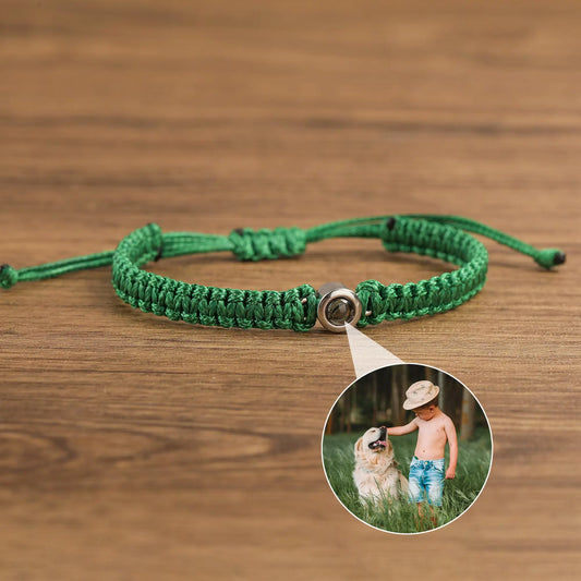 Custom Photo Projection Bracelet ByHeartJewelry