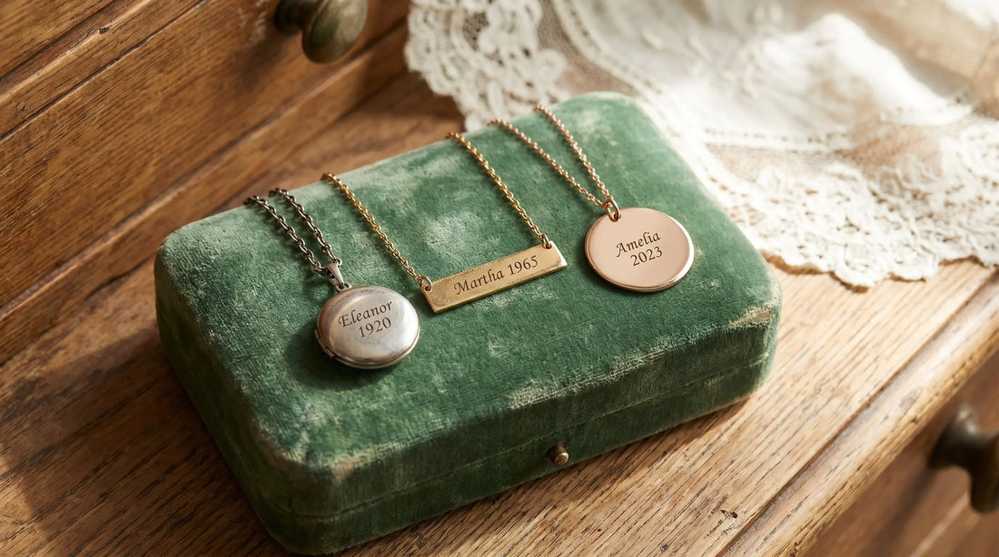 Heirloom Personalized Necklace Generations