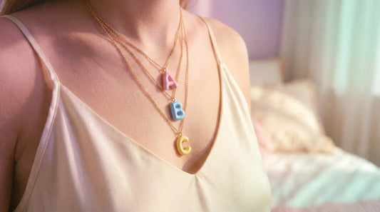Bubble Letter Necklace: The Y2K Comeback Style Guide