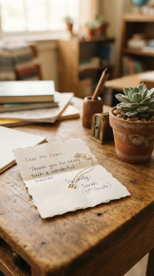 Personalized Teacher Jewelry From Students: A Parent's Guide