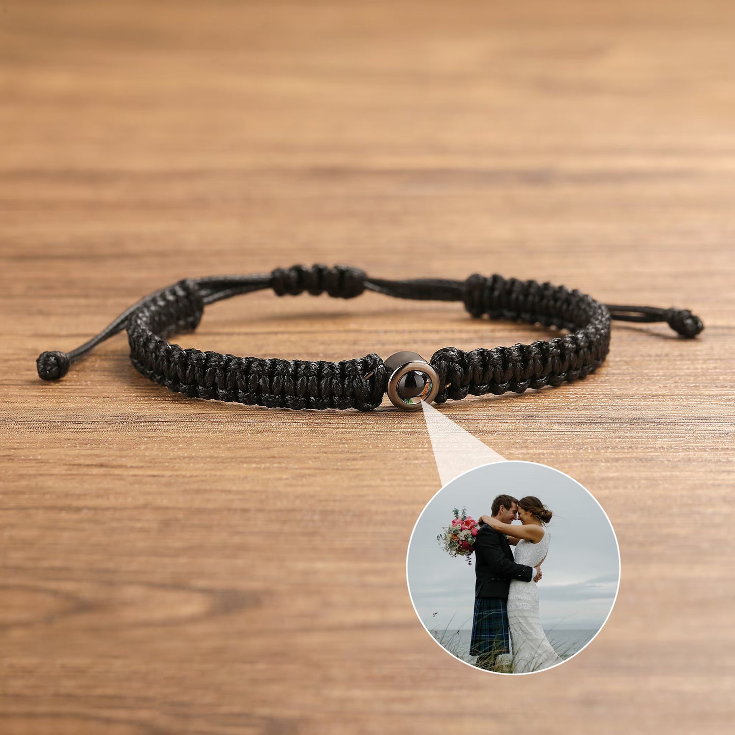 Custom Photo Projection Bracelet ByHeartJewelry