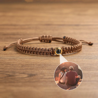 Custom Photo Projection Bracelet ByHeartJewelry