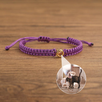 Custom Photo Projection Bracelet ByHeartJewelry