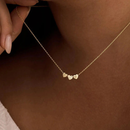 Custom Heart Initial Necklace ByHeartJewelry