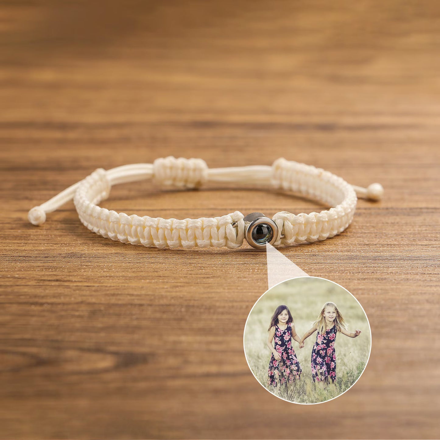 Custom Photo Projection Bracelet ByHeartJewelry