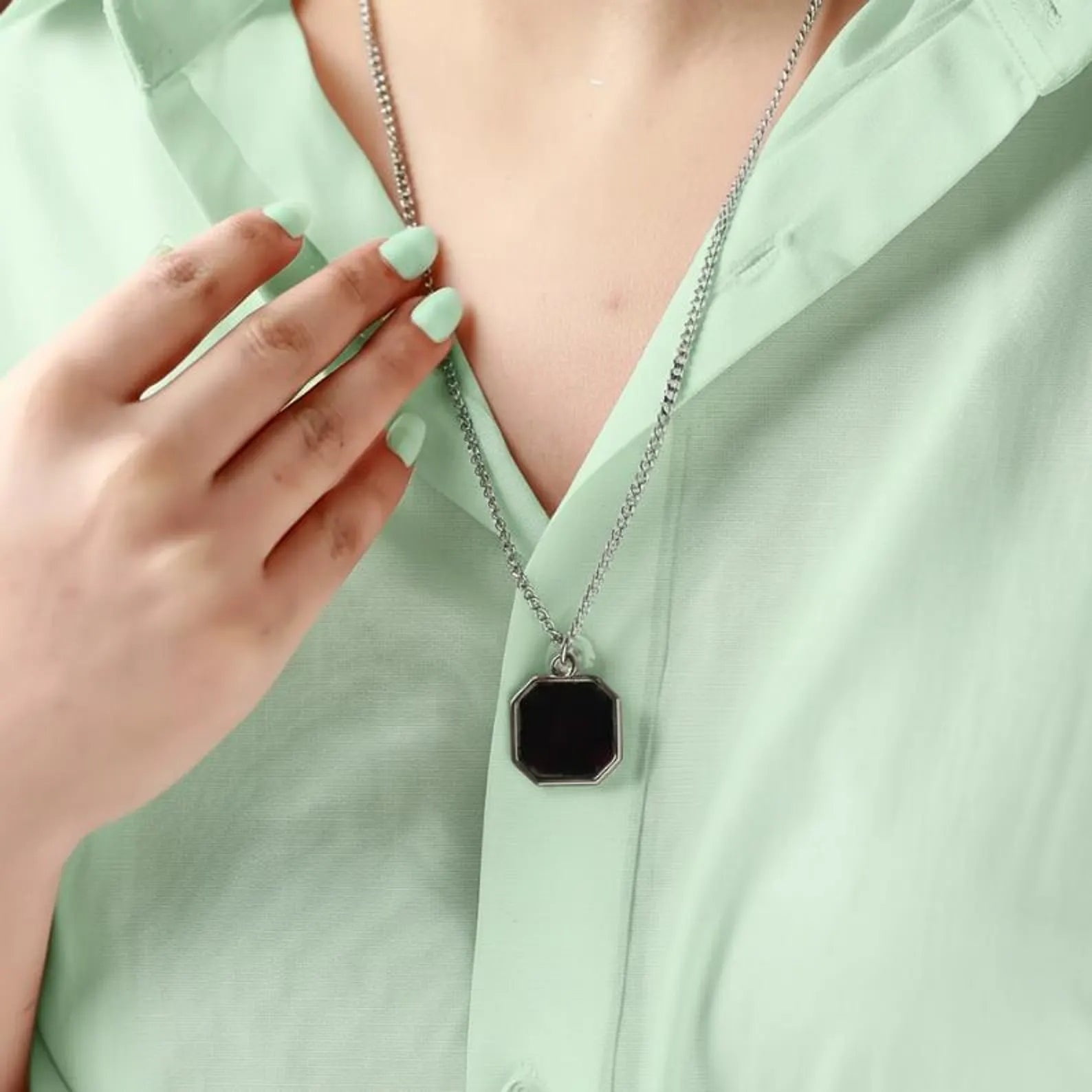 Custom Secret Photo Necklace ByHeartJewelry