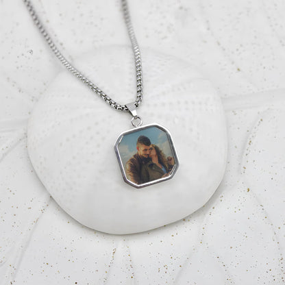 Custom Secret Photo Necklace ByHeartJewelry